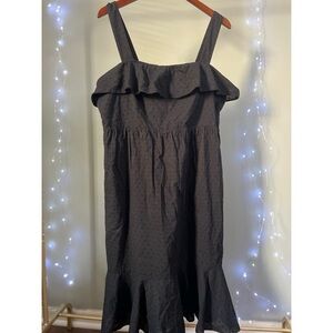 J. Crew Ruffle Hem Midi Dress